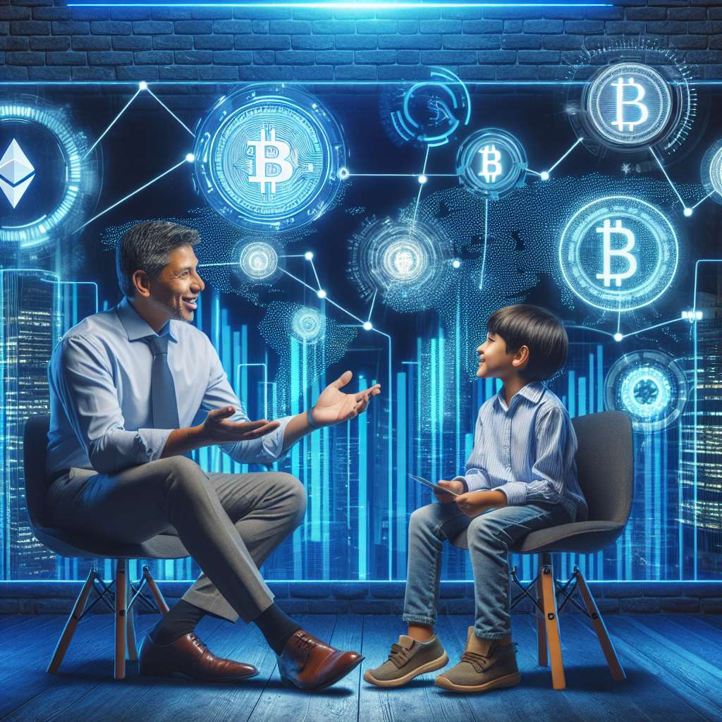 How can I invest my parents' money in cryptocurrencies?