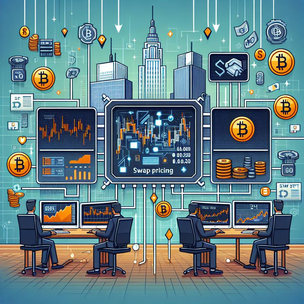 What are the factors that influence the fluctuations of the 10 yr swap rate in the context of digital currencies?