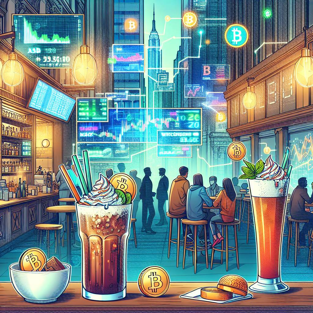 What are the popular cryptocurrency-themed drinks or dishes in Gemini cafes?