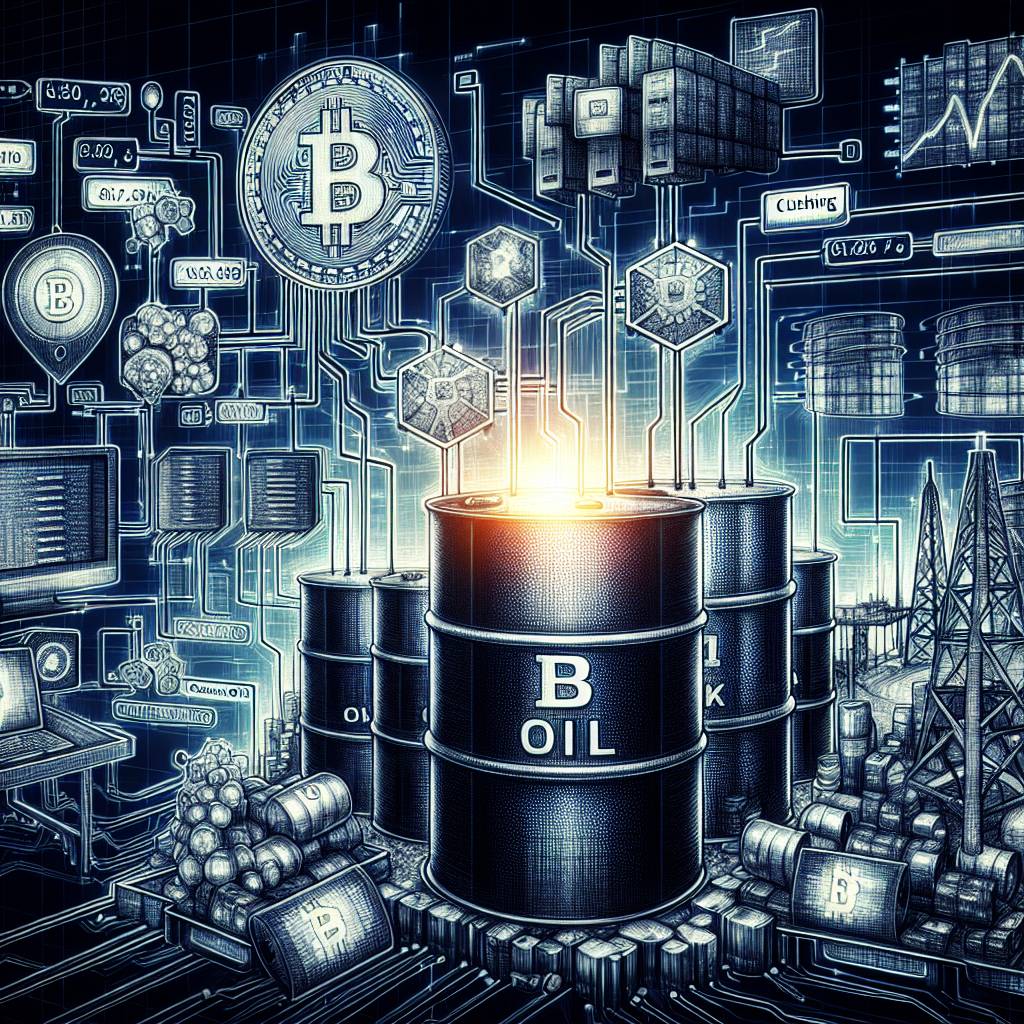 How does the Cushing Oklahoma oil hub affect the price of digital currencies?