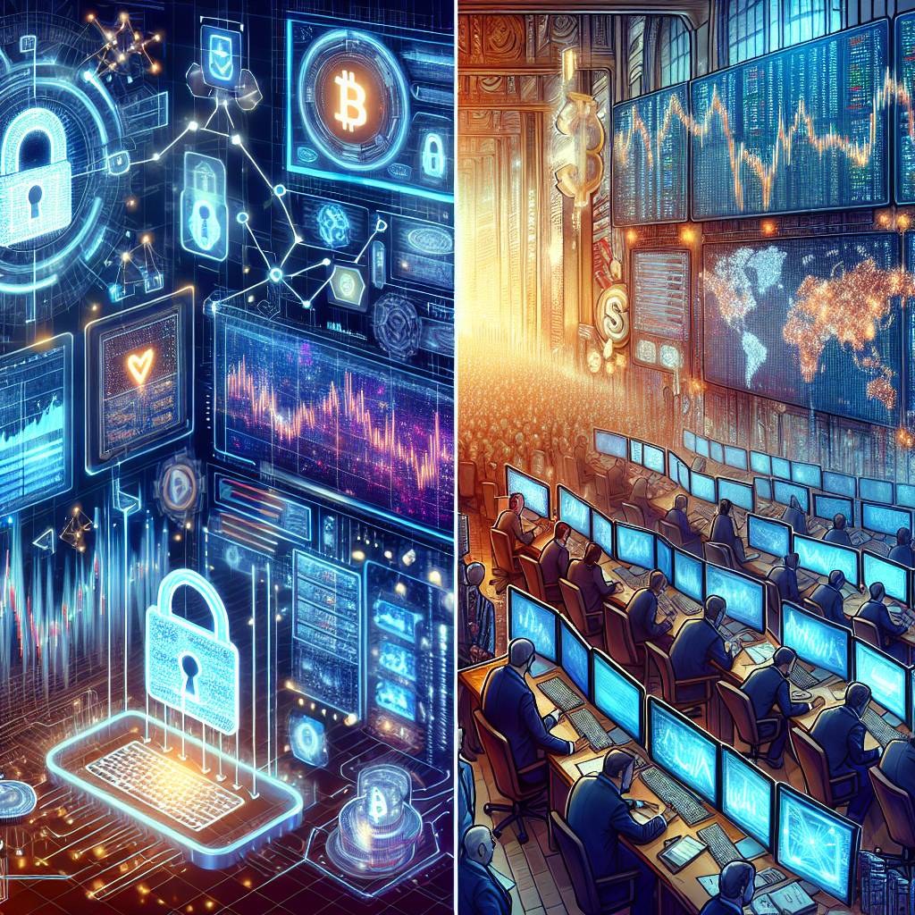 What are the two major types of markets in the cryptocurrency industry?