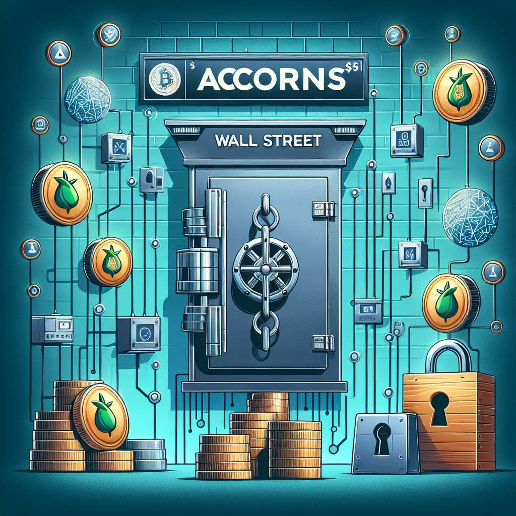 How does Acorns work for investing in cryptocurrencies?