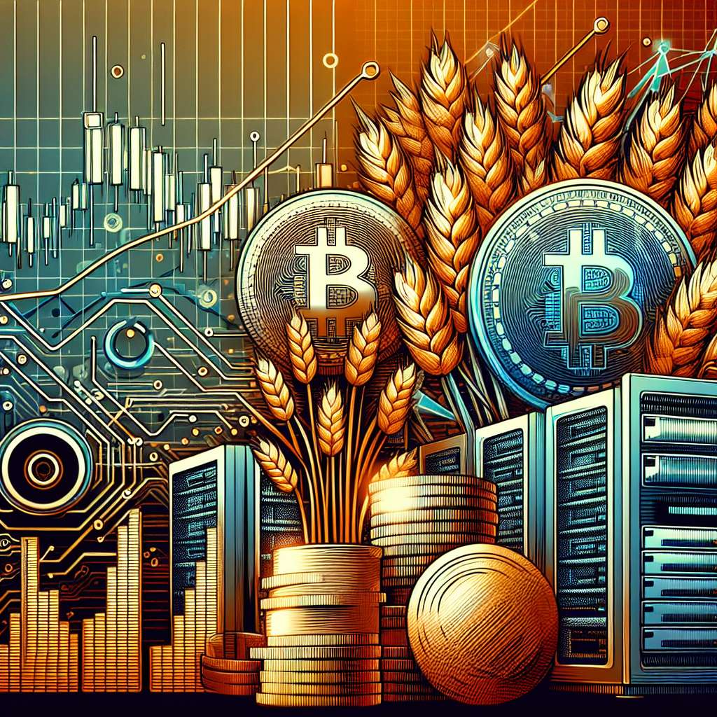 What are the factors influencing the price of hard red spring wheat in the digital currency industry?