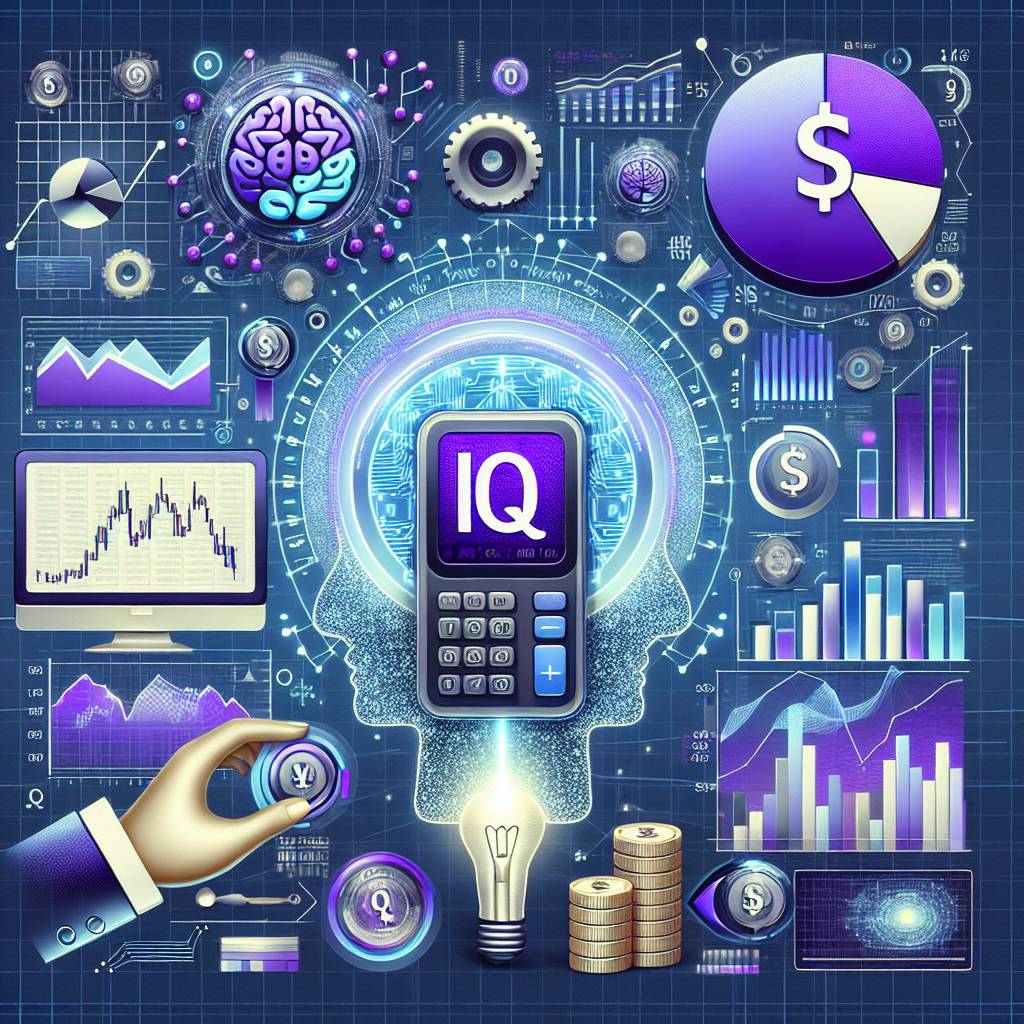 Are there any correlations between the IQ bell curve and the investment behavior in the cryptocurrency market?