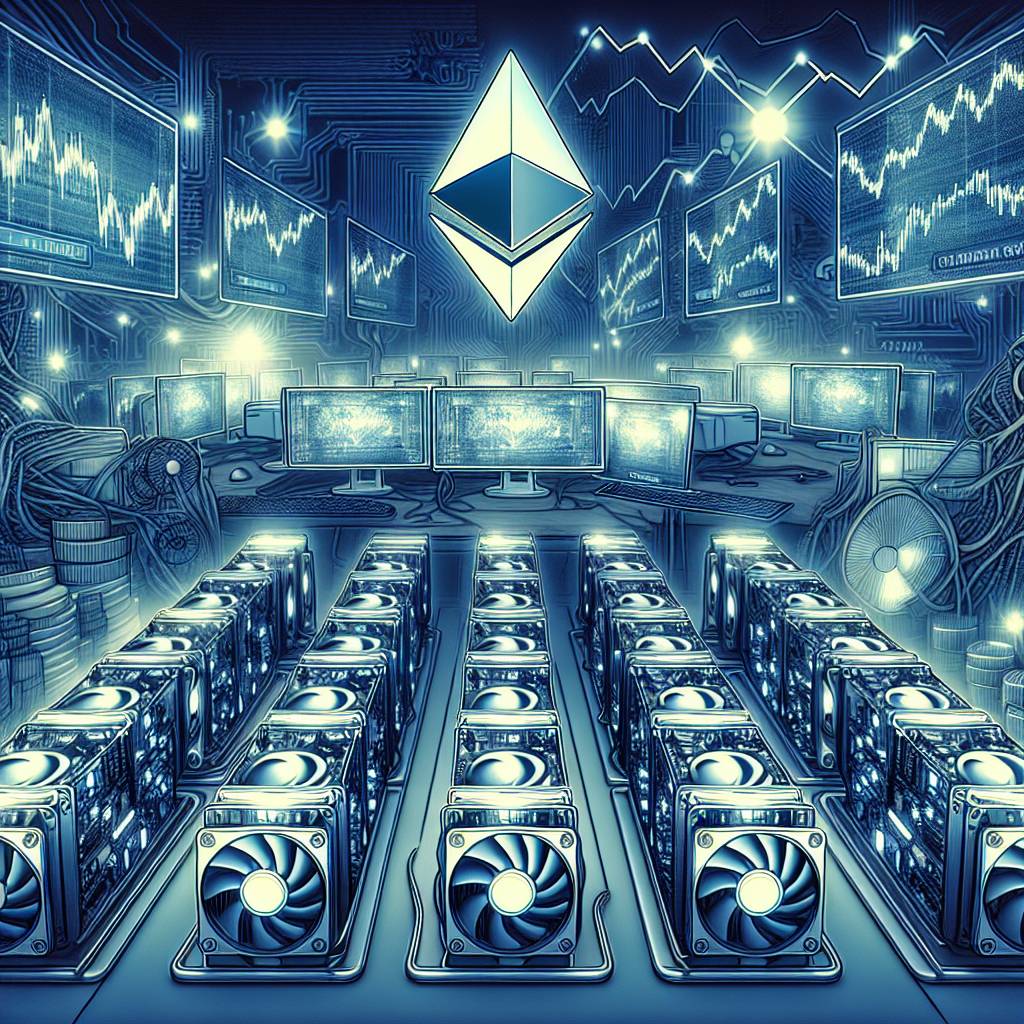 What are the advantages of using many GPUs for mining Ethereum?
