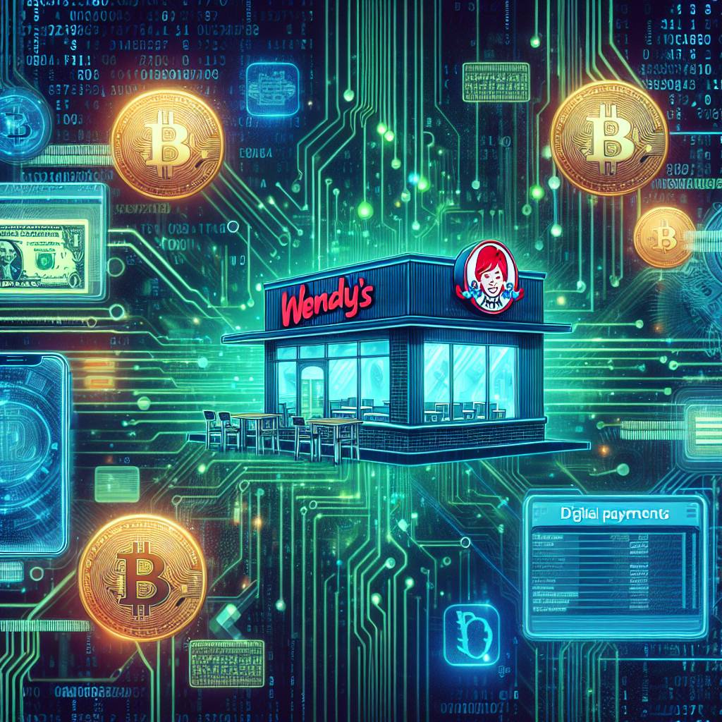 Are there any digital currency options available for payment at Wendy's?