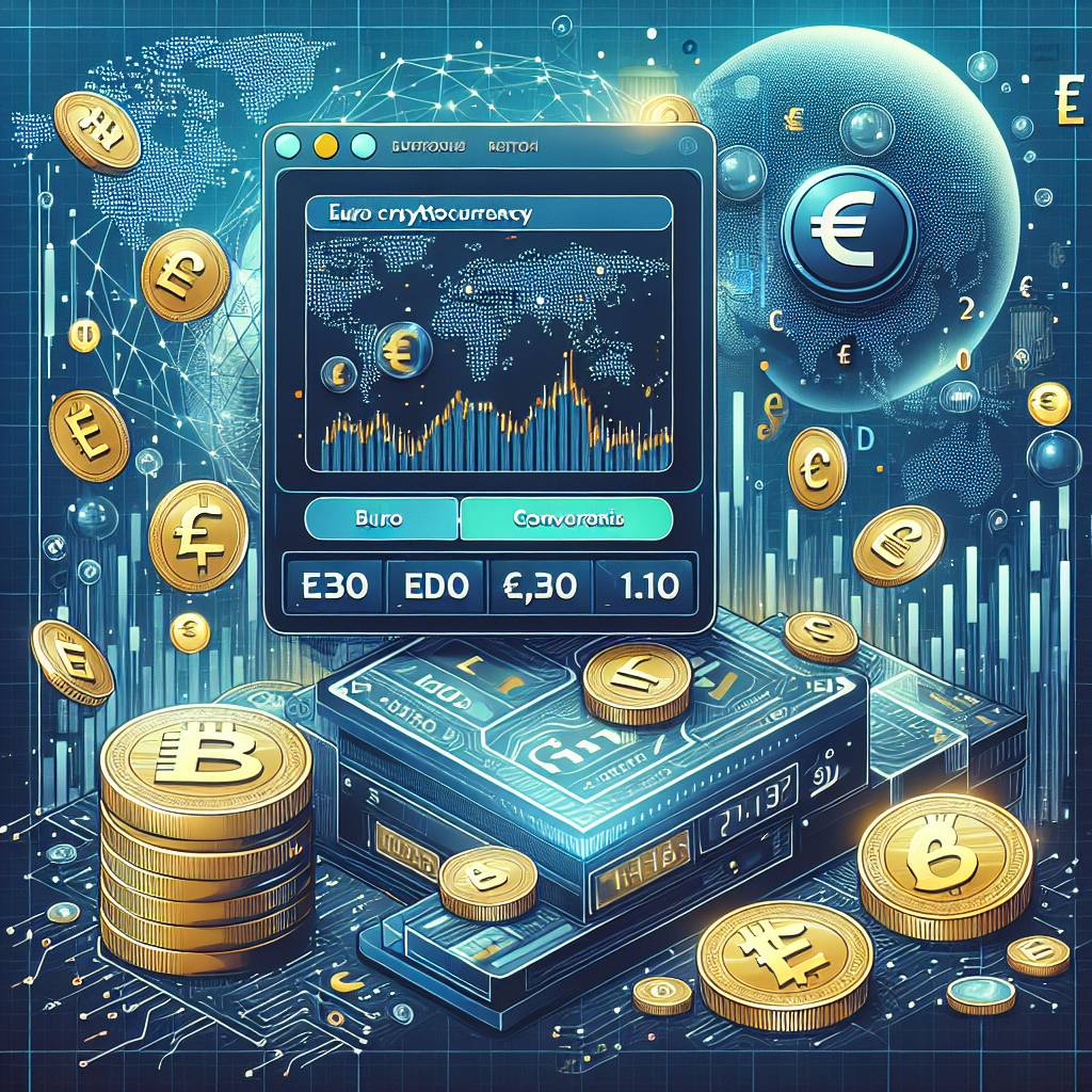 What are the best platforms for euro to dollar conversion in the cryptocurrency market?