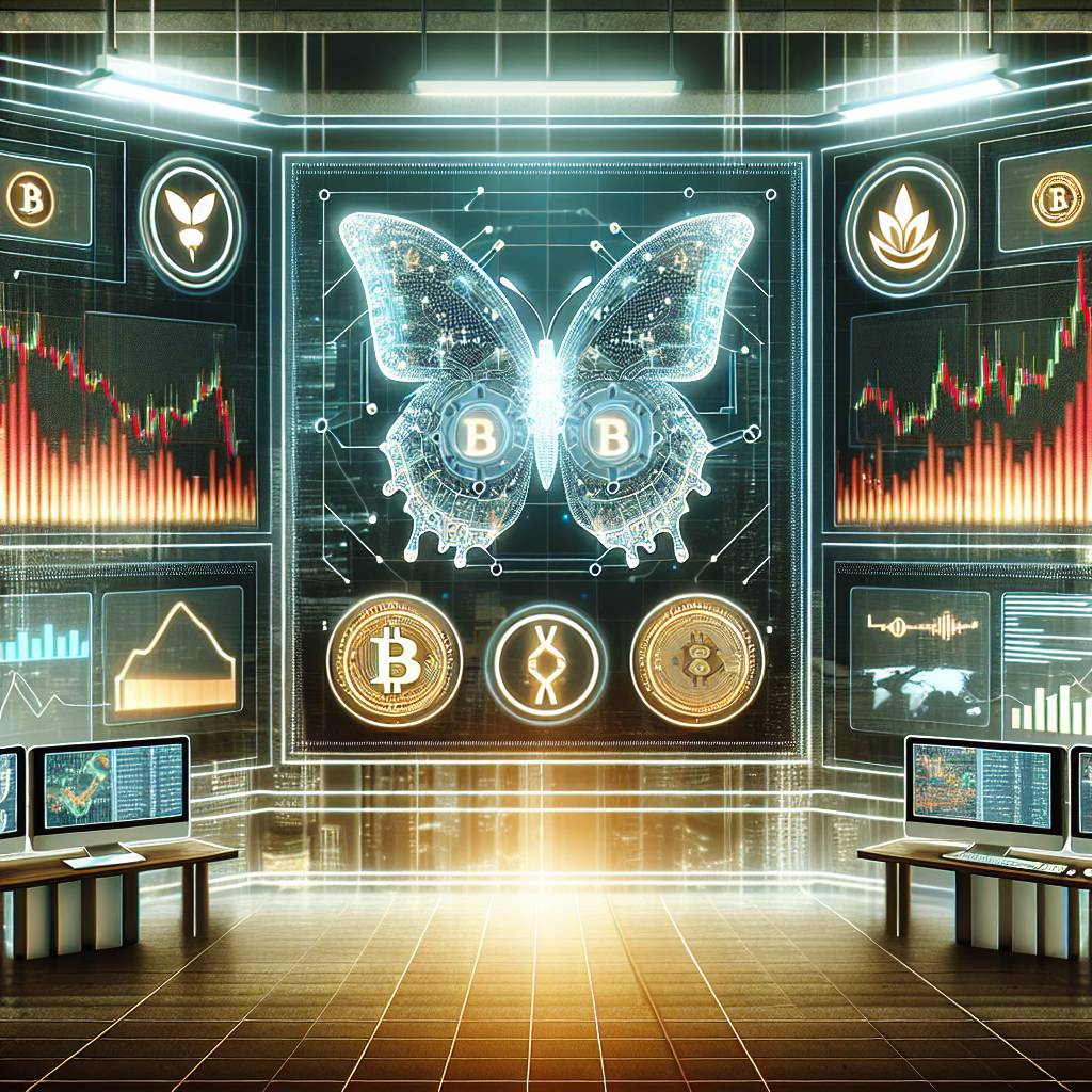 What are the detailed steps to buy and sell butterfly tokens on a cryptocurrency exchange?