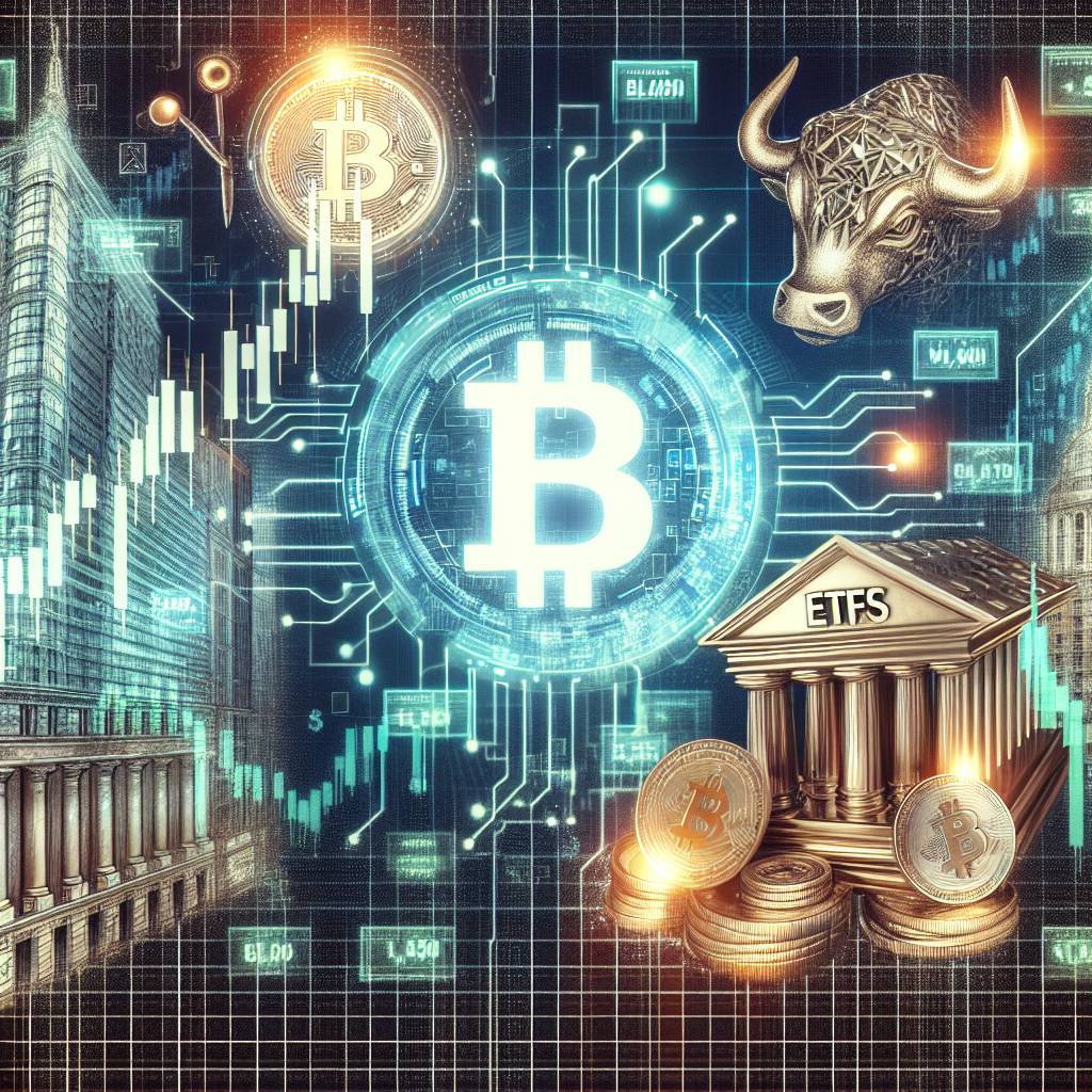 What are the advantages of using ETFs for long-term investment in cryptocurrencies?