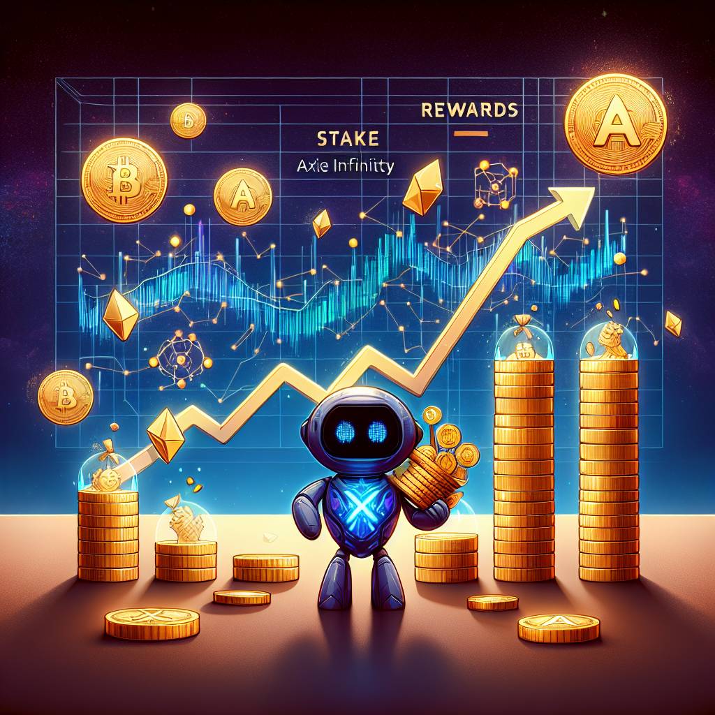 How can I stake Axie Infinity and earn rewards?