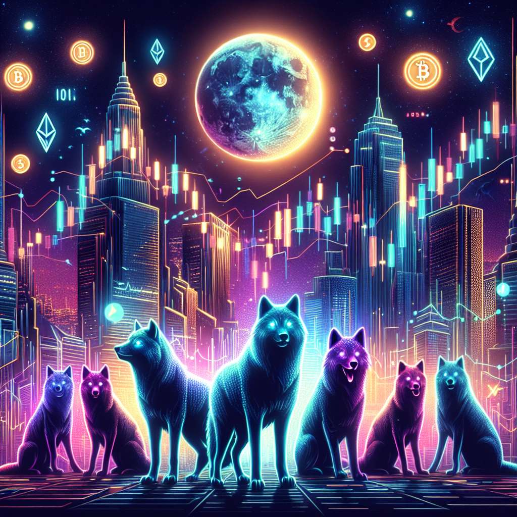 How can neon wolves enthusiasts benefit from investing in digital currencies?