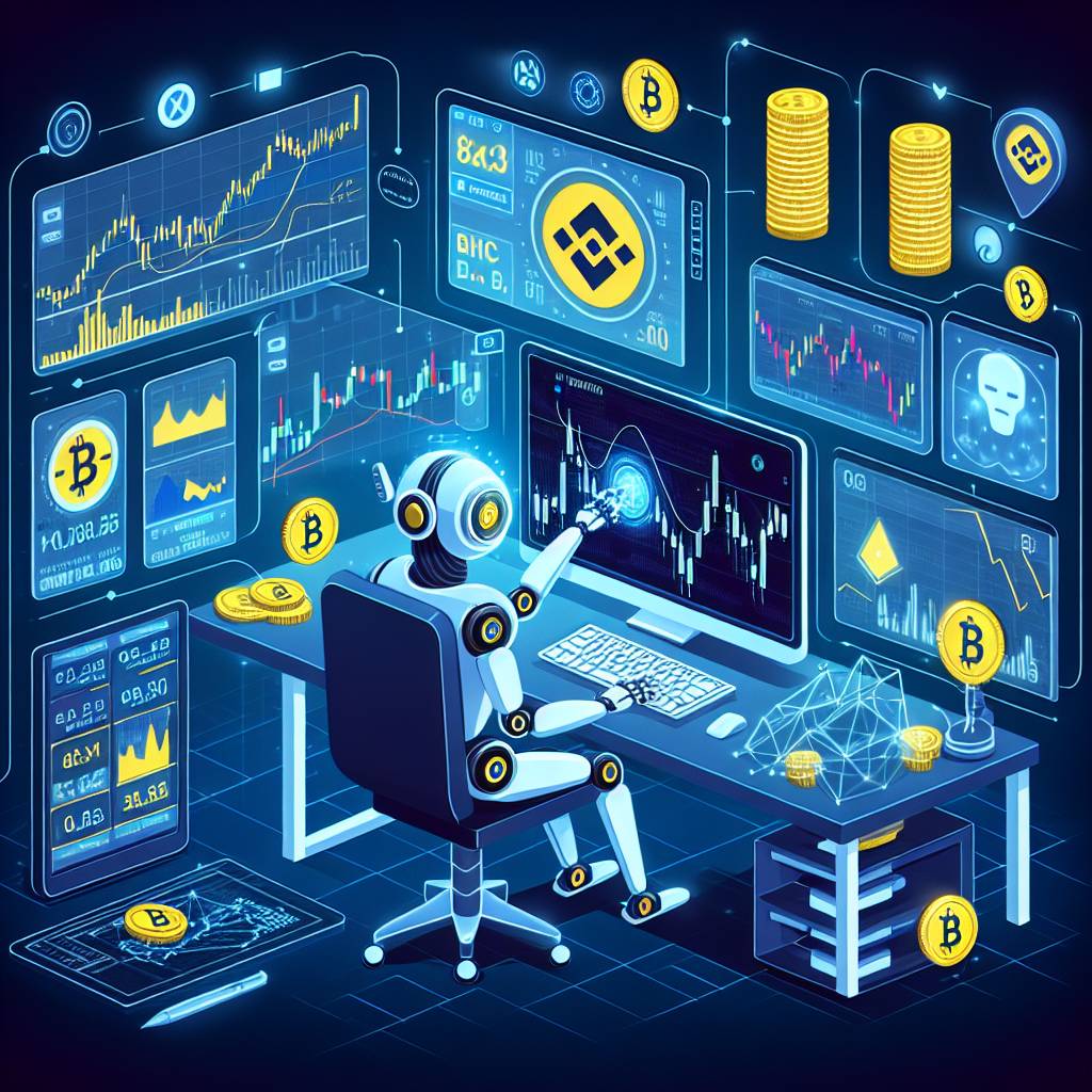 What are the recommended settings and indicators to consider when using a Binance bot for trading digital currencies?