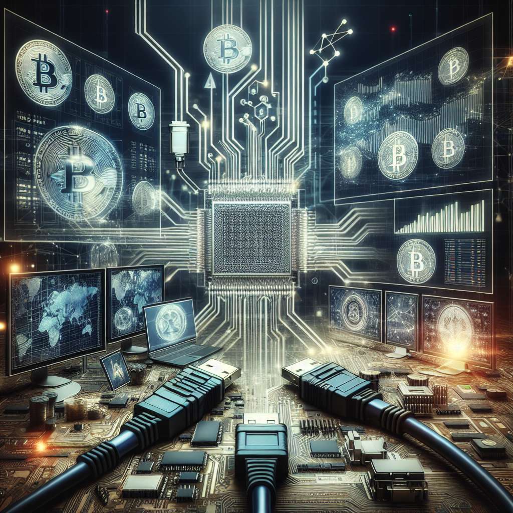 What is the role of PCIe cables in securing cryptocurrency transactions?