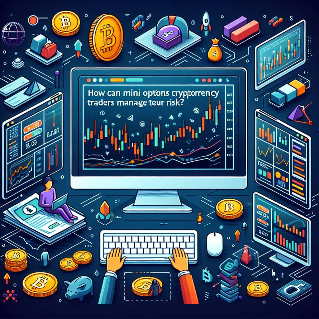How can mini options help cryptocurrency traders manage their risk?