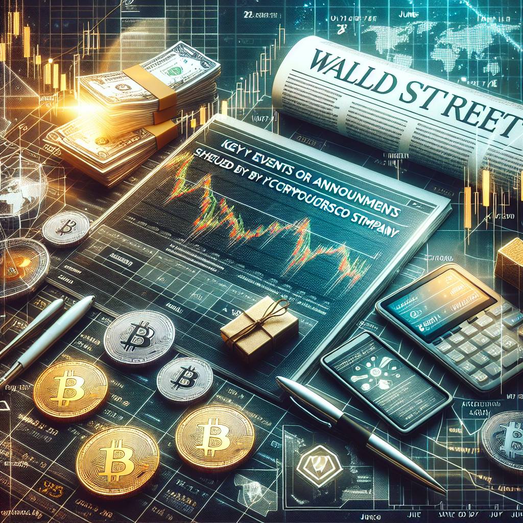 What are the key events or trends to watch for in the cryptocurrency market during Q1, Q2, Q3, and Q4?