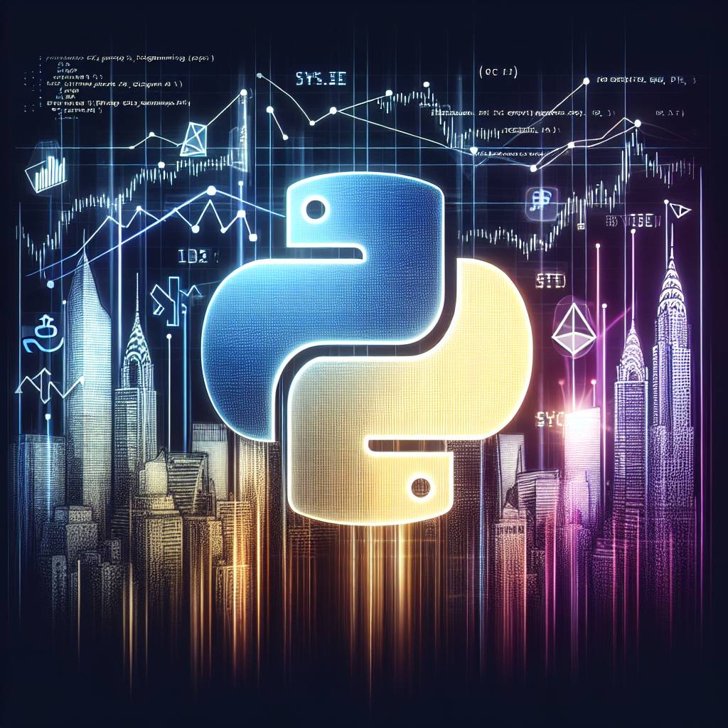 How can Python programming language be used in the field of digital currencies?