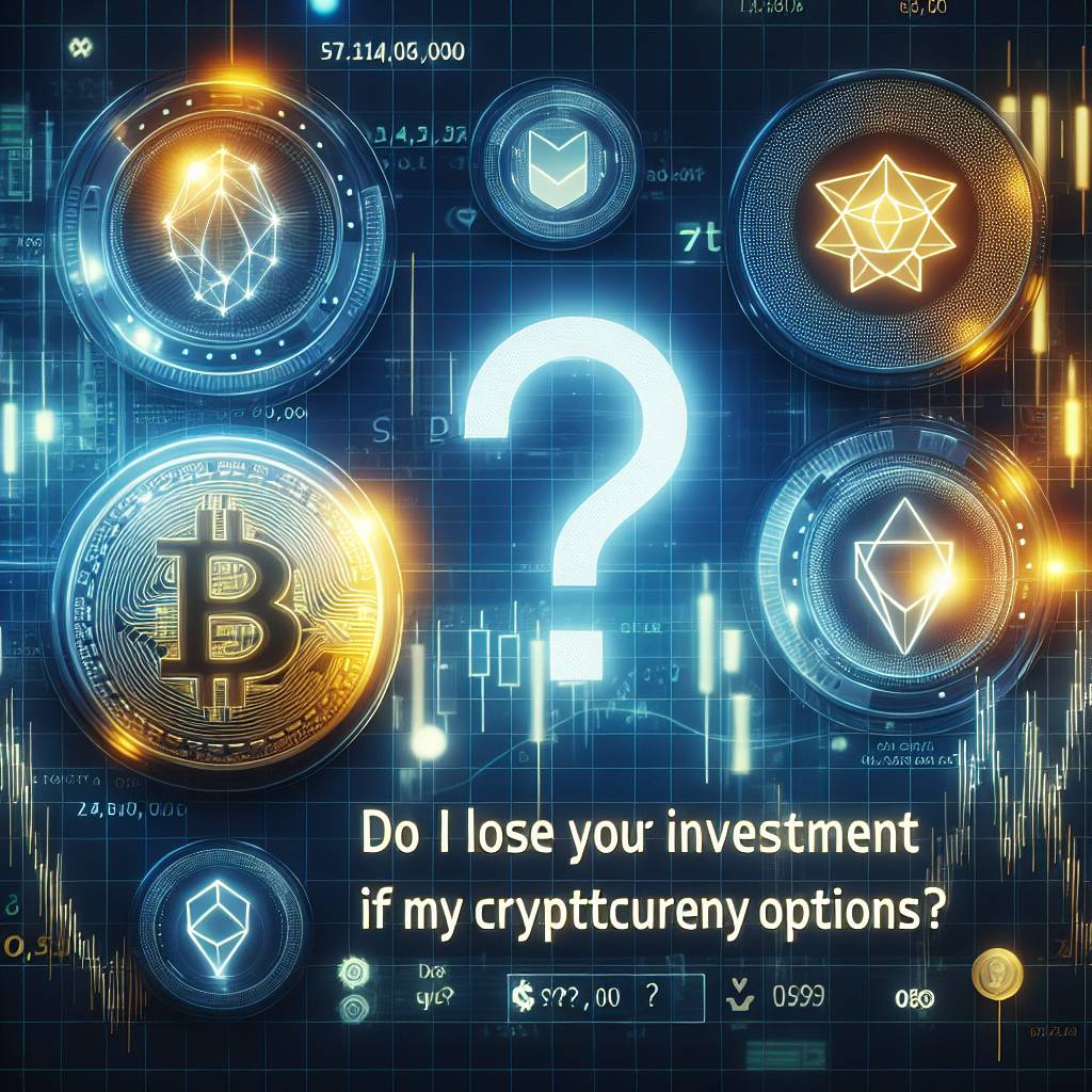 Do I lose my investment if my cryptocurrency options expire?