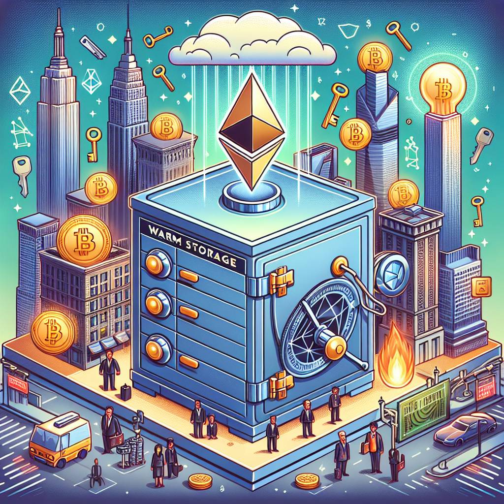 What are the warm wallets available for securely storing Ethereum in Shanghai?