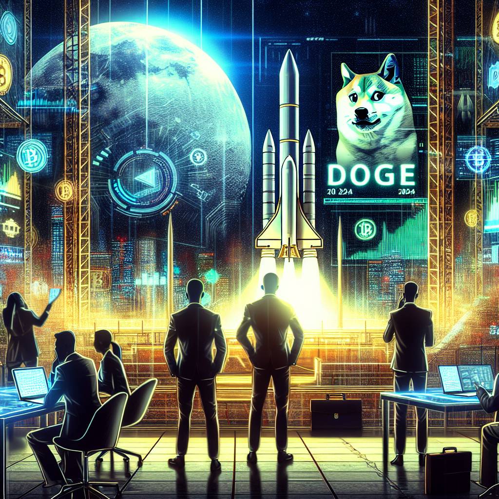 What is the launch date for the Doge-1 rocket in 2024?