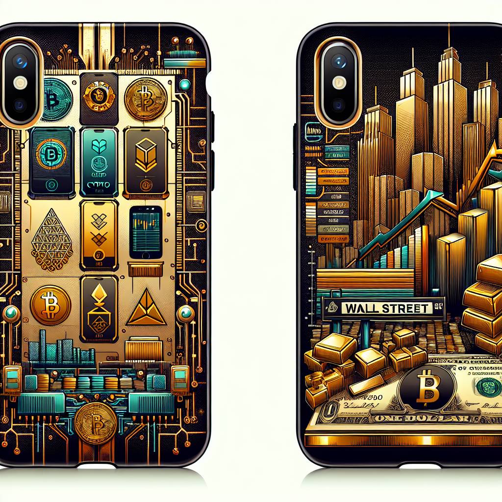 Are there any iPhone 5s cases that feature cryptocurrency designs?