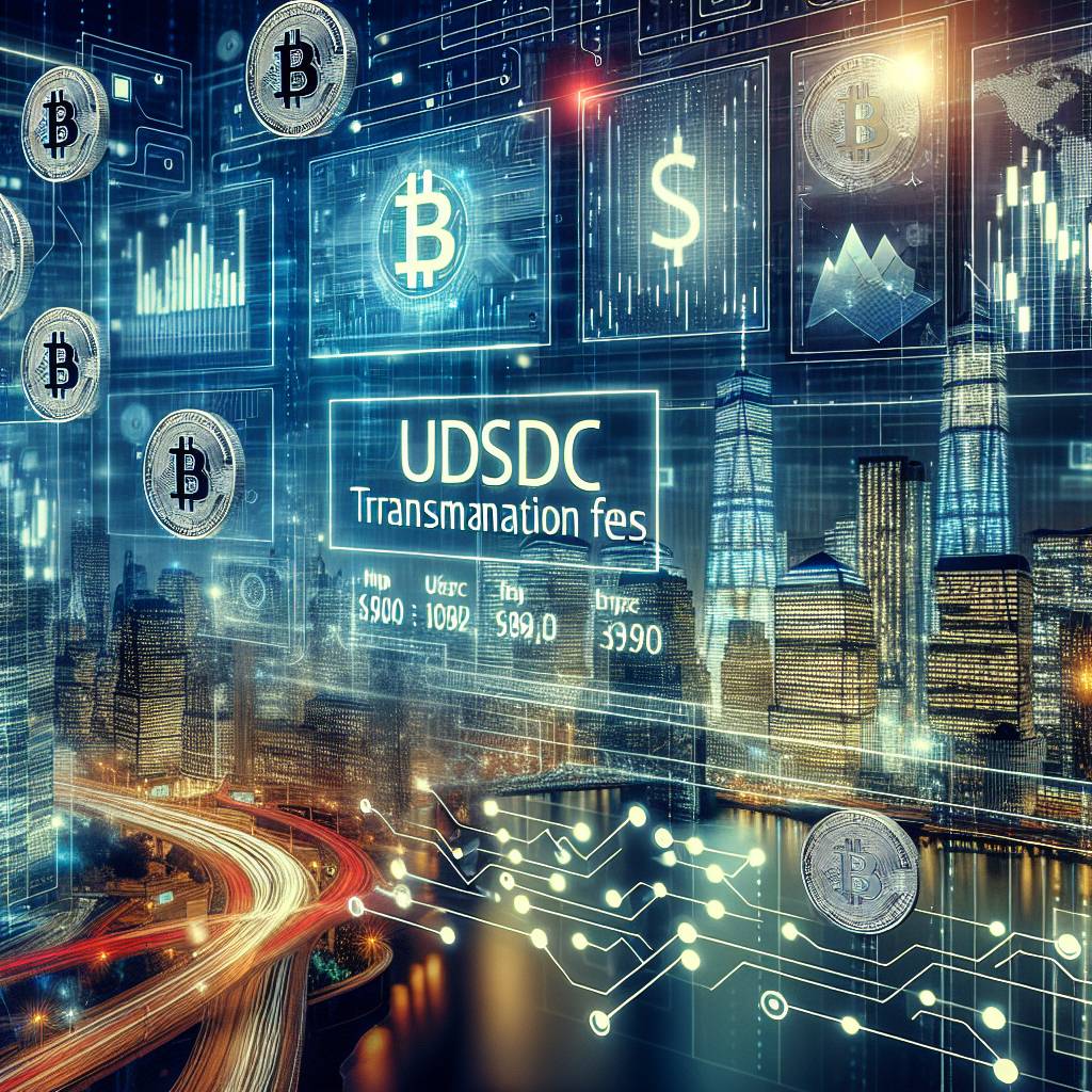 What are the fees associated with using USDC on Ledger for cryptocurrency transactions?