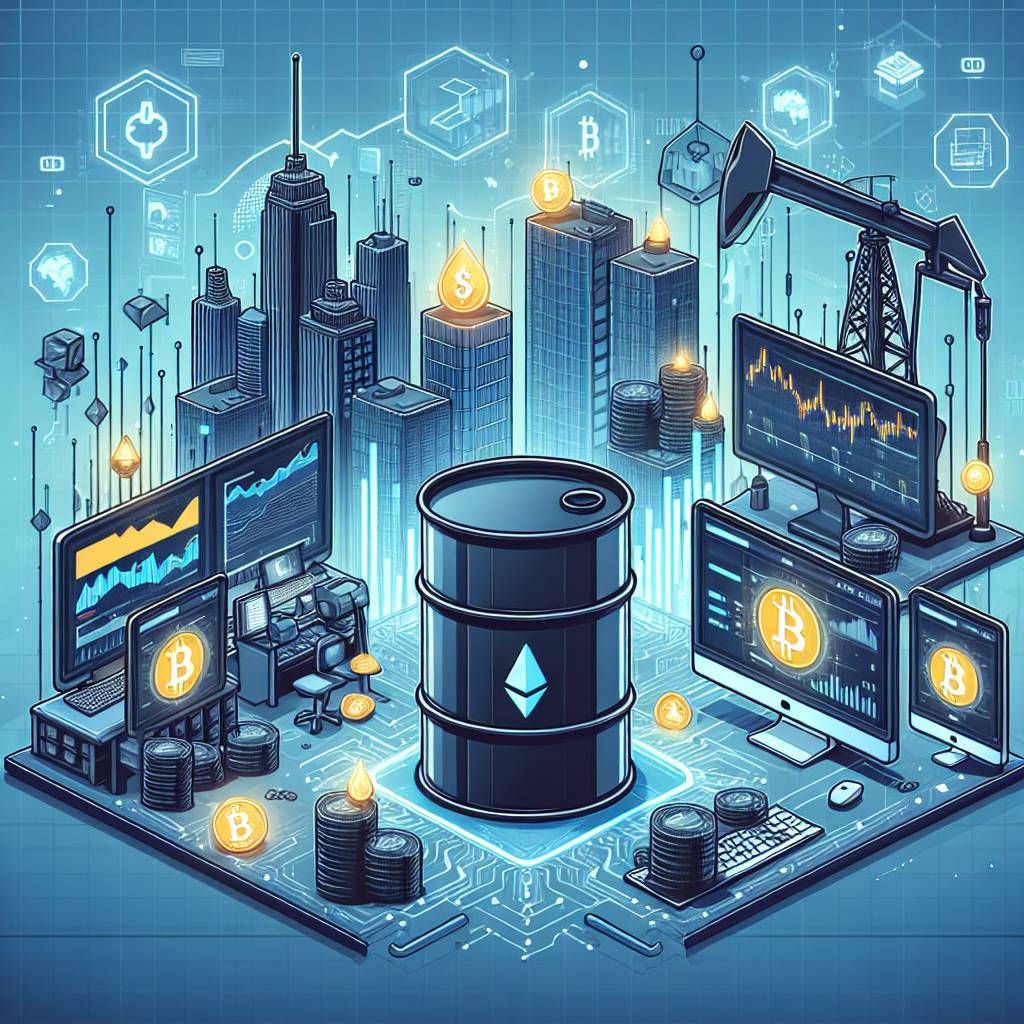 What are the advantages of trading crude oil with digital currencies?