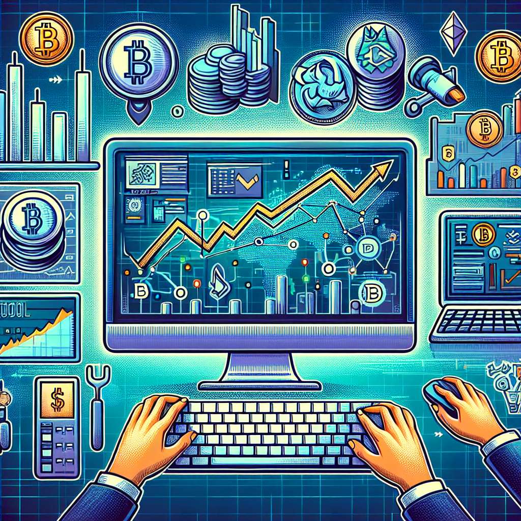 How can I use free charting platforms to make informed decisions in the cryptocurrency market?