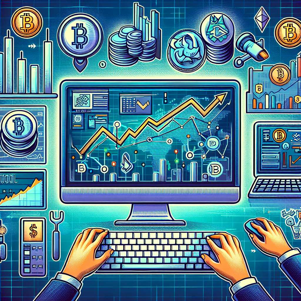 How can I use free stock tools to analyze the performance of different cryptocurrencies?