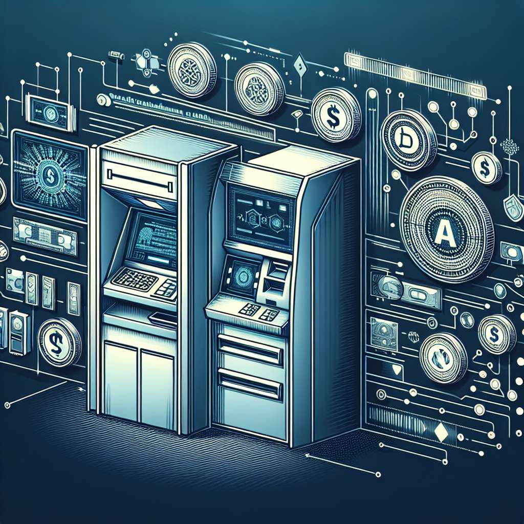 How can ATMs convert coins into cash in the cryptocurrency market?