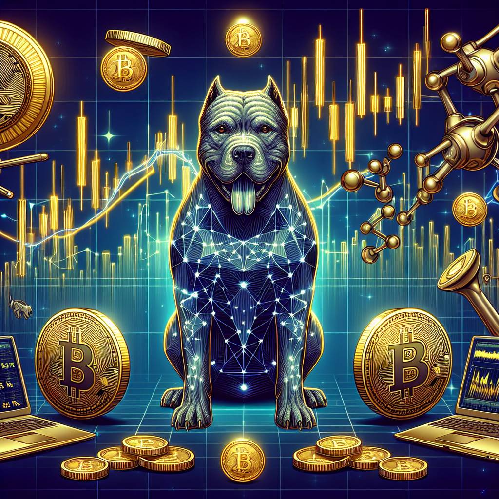 What are the best ways to invest in cryptocurrency with a black pitbull with a gold chain?