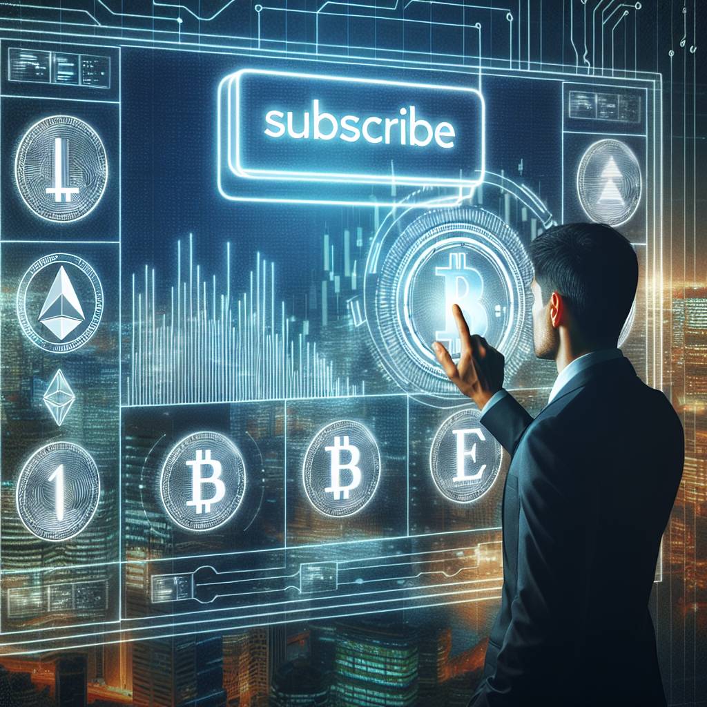 How can I subscribe to a newsletter that provides updates on the cryptocurrency market?
