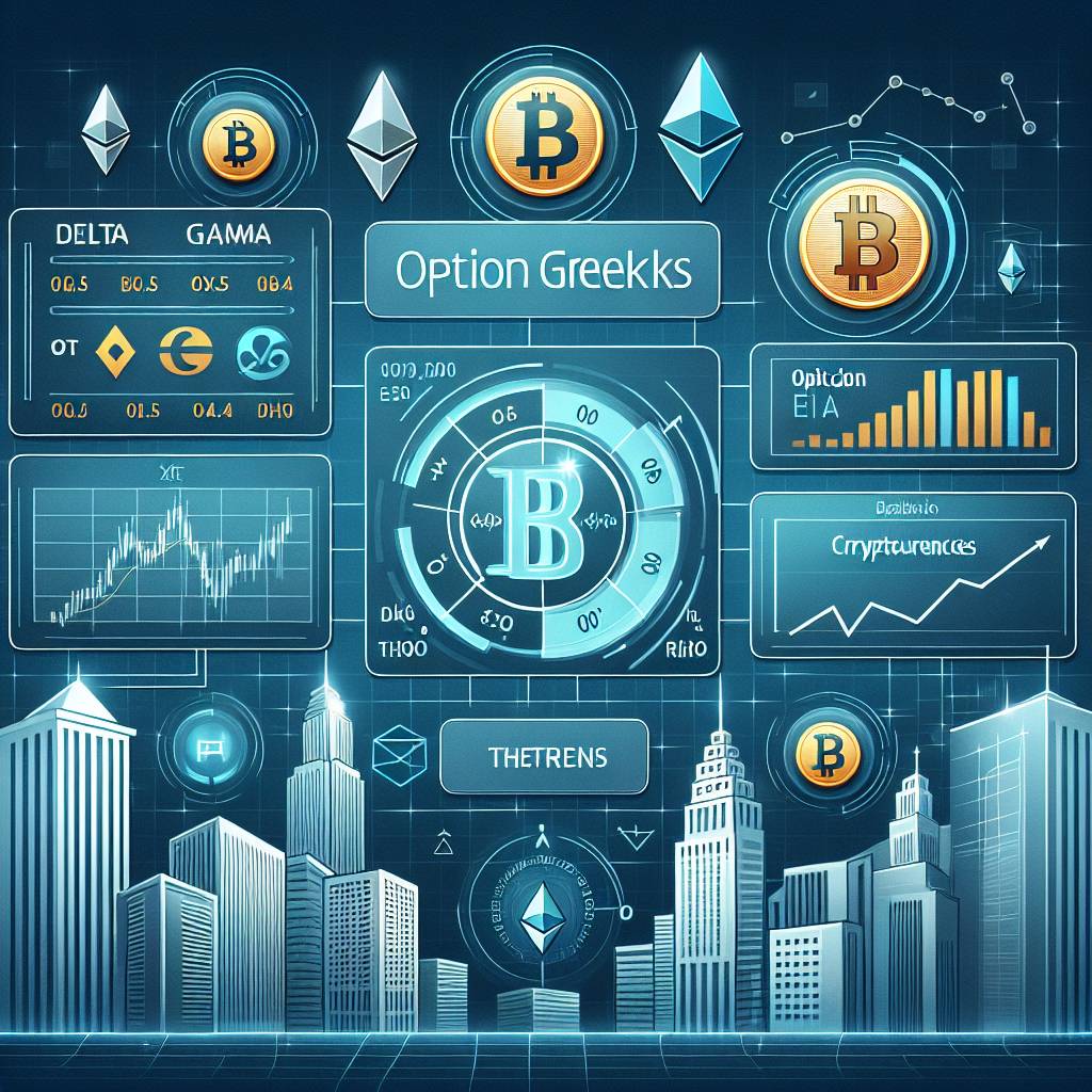 How do option greeks impact the pricing and volatility of digital currencies?