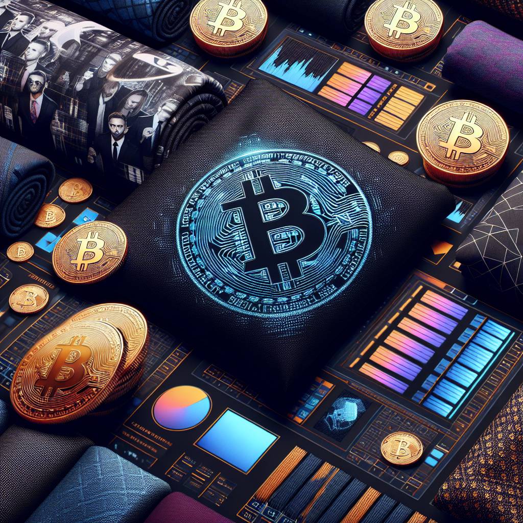 What are the best fabric options for cryptocurrency-themed merchandise?