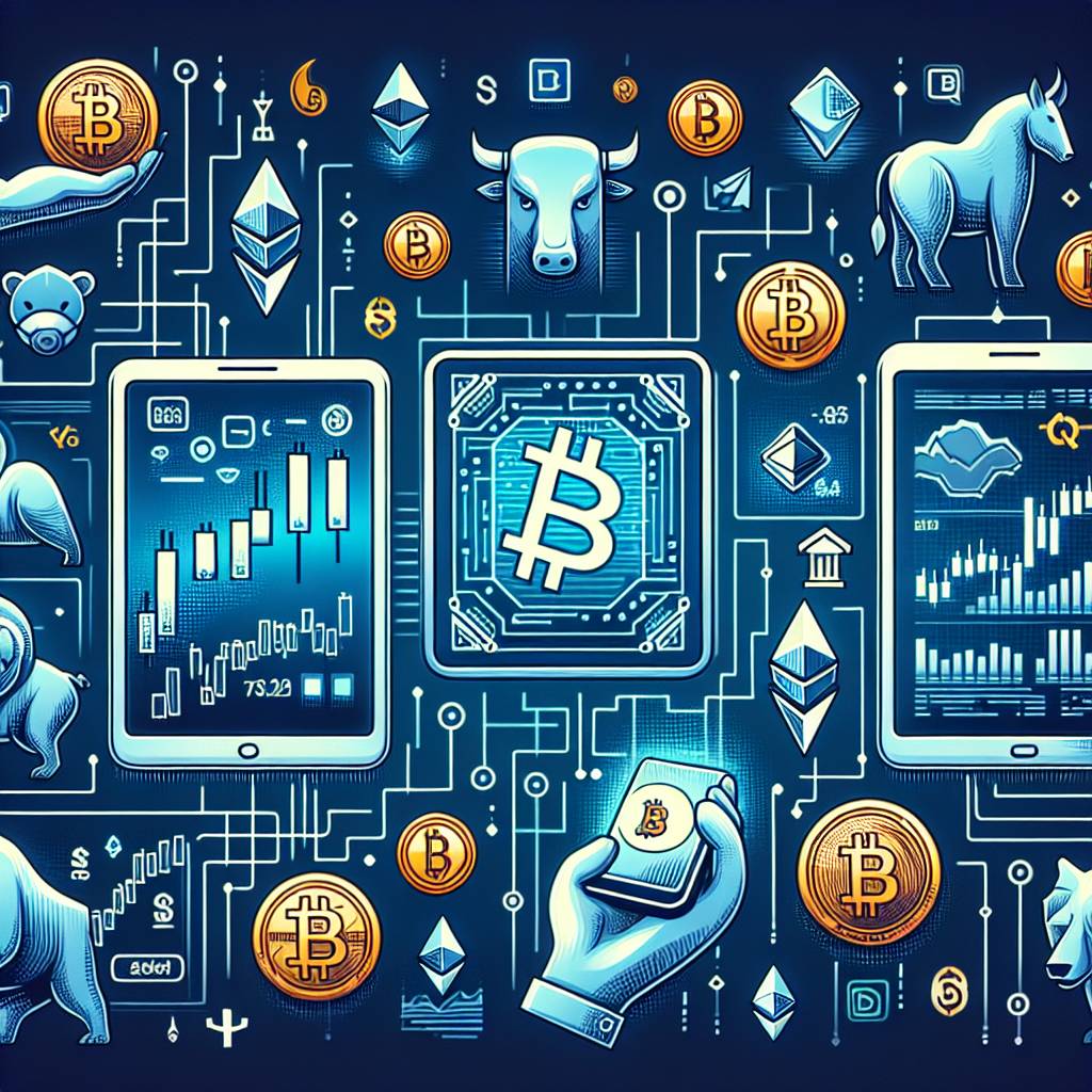 How can I choose an online stock app for investing in digital currencies?