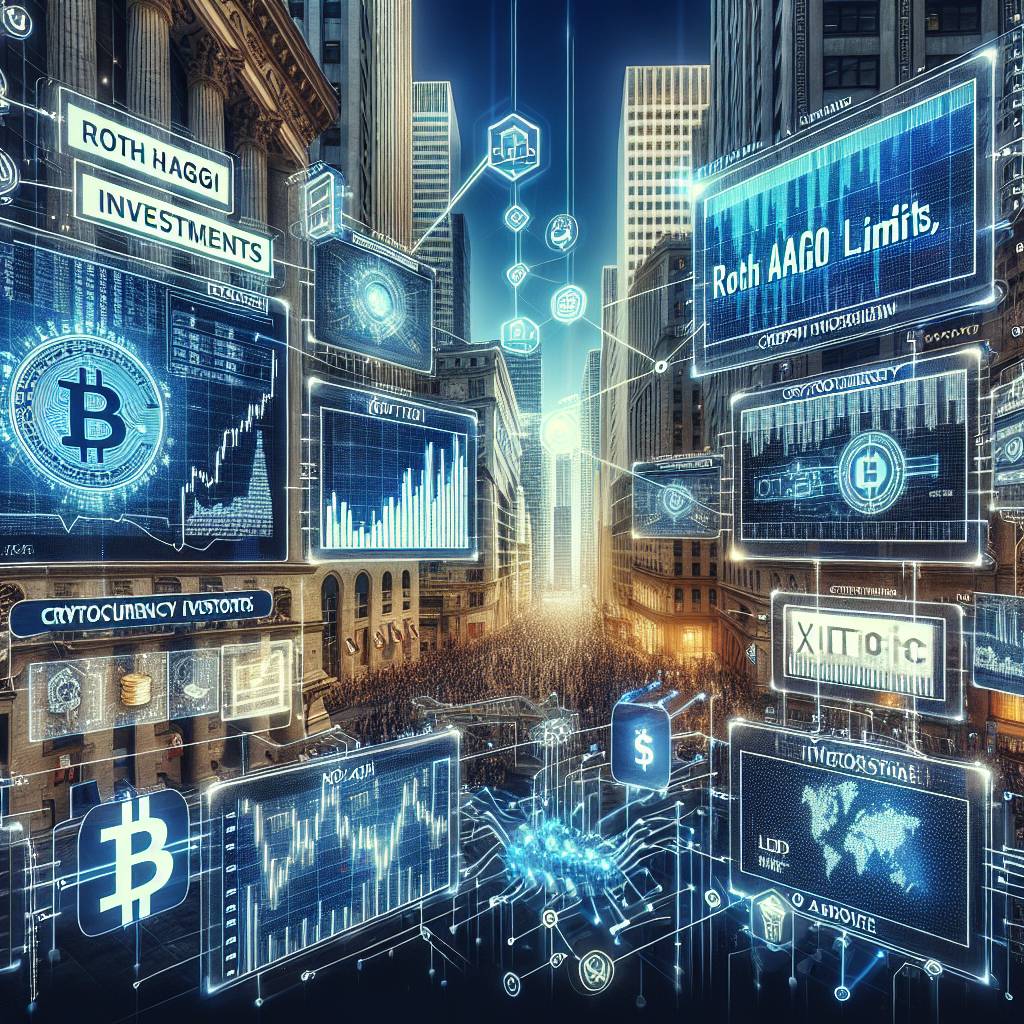 What are the 2022 Roth limits for investing in cryptocurrencies?