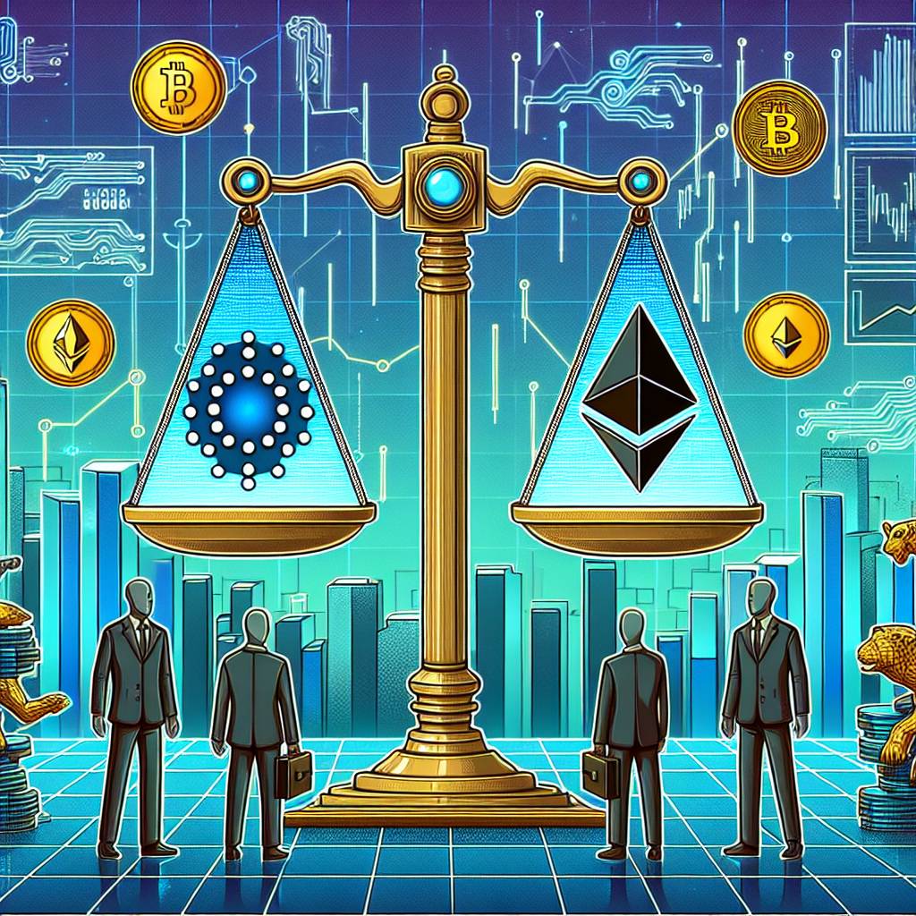 What are the potential risks and benefits of investing in Cardano and Ethereum?