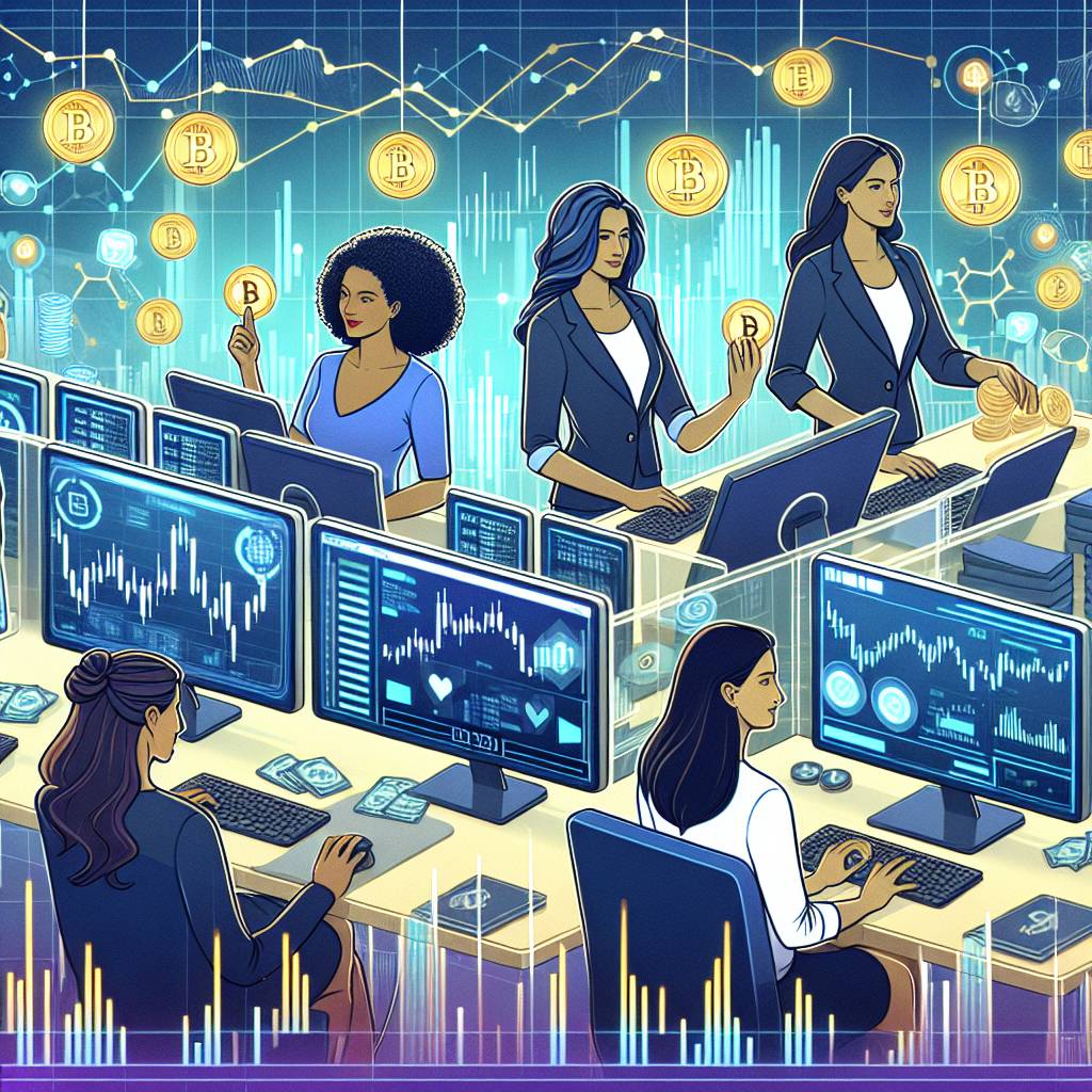 What are the best strategies for women gamblers to invest in cryptocurrencies?