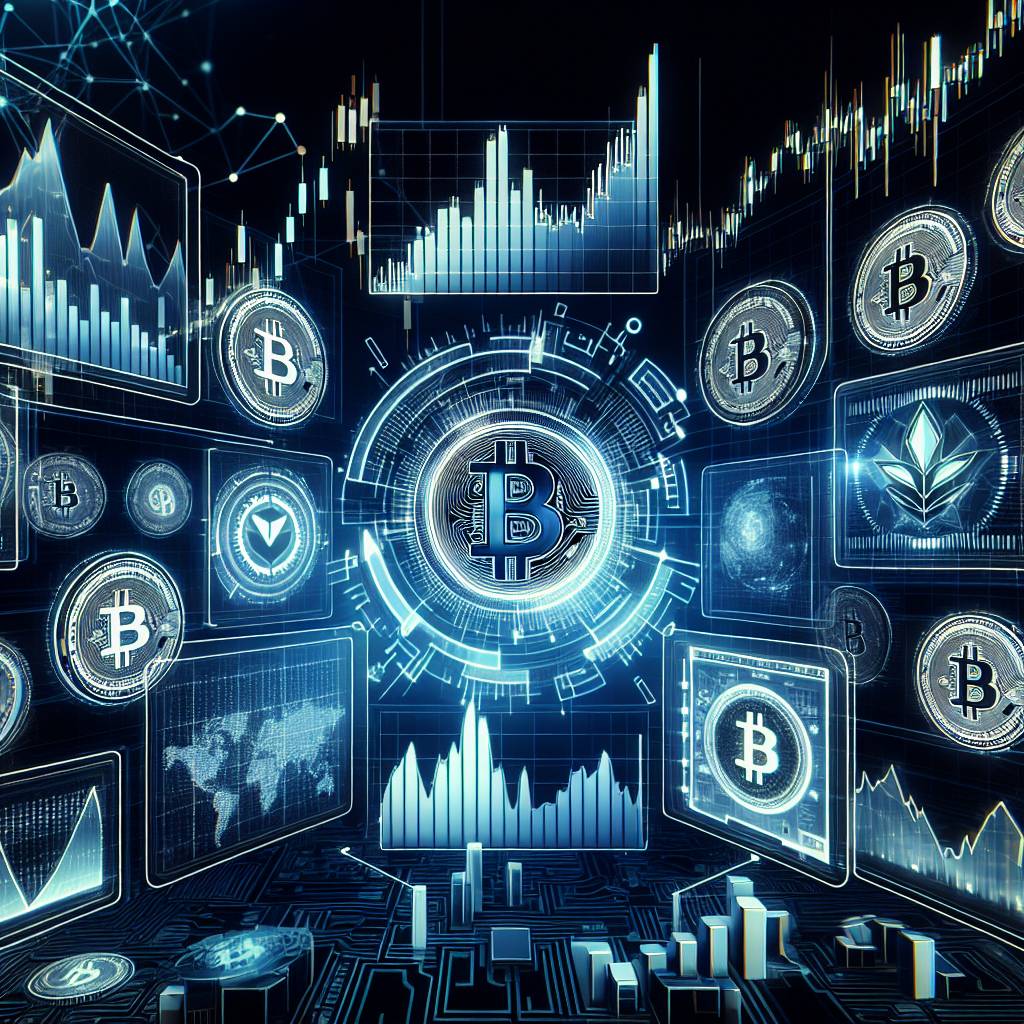 Which trade view charts provide real-time data for tracking cryptocurrency prices?