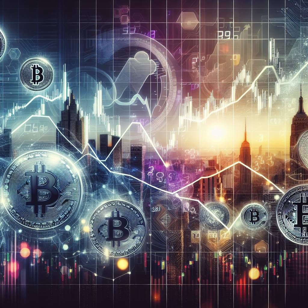 Are there any correlations between the EUR to USD exchange rate and the prices of popular cryptocurrencies?