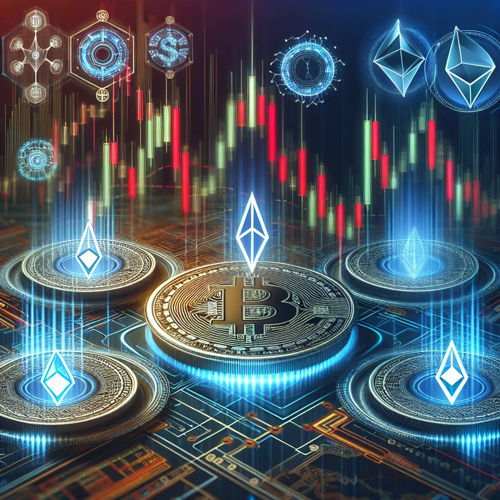 How does the gamma ray emission affect the financial market of cryptocurrencies?