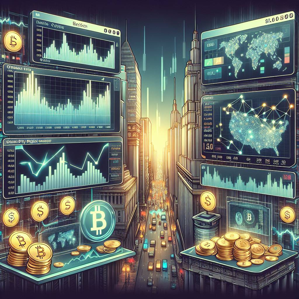 Which digital currencies have shown correlation with the Dow Jones Index?