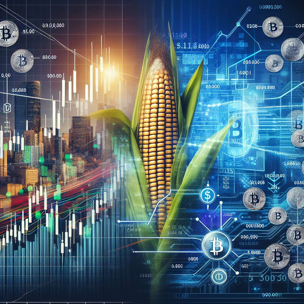 How can cryptocurrencies be used to hedge against fluctuations in the price of agricultural commodities like corn?