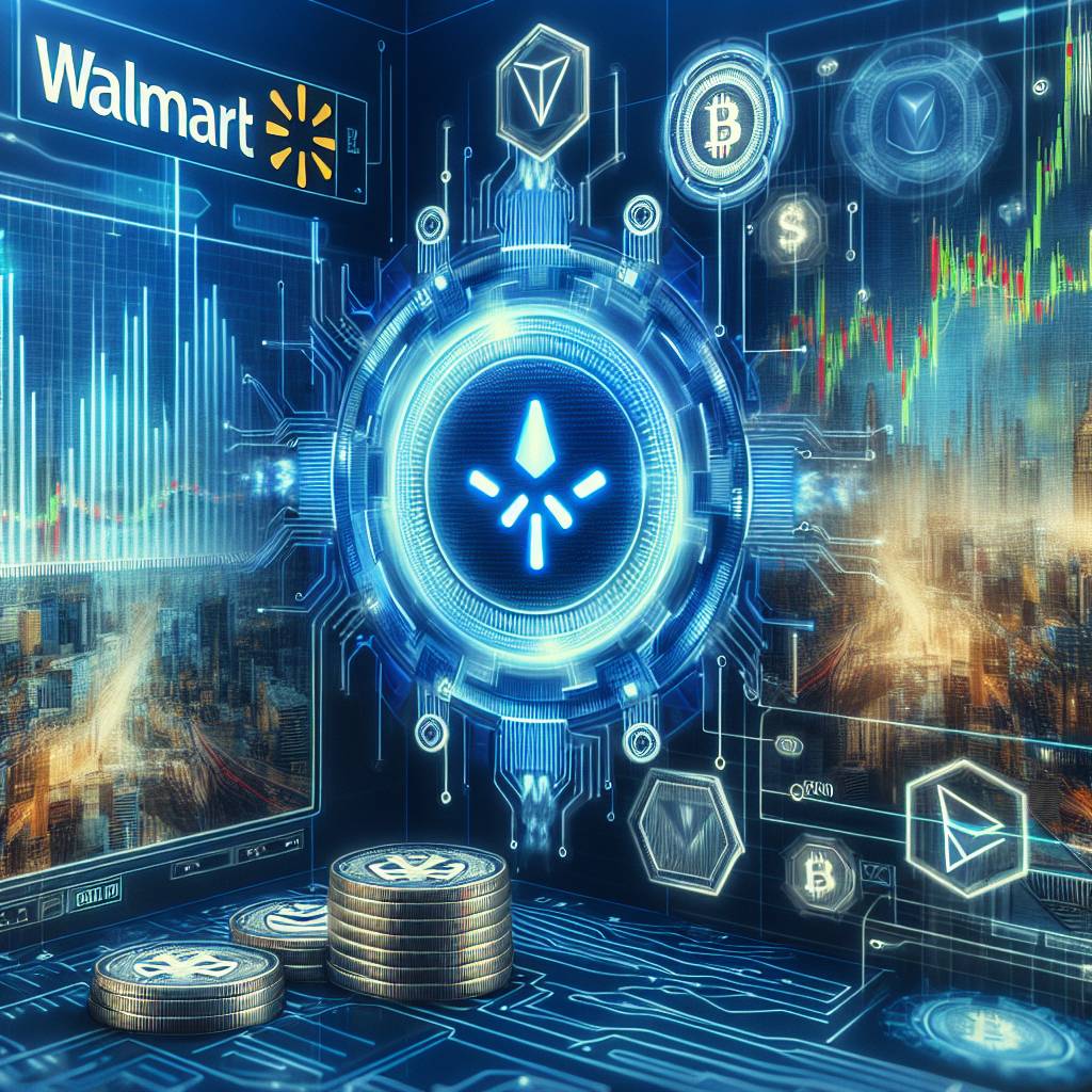 What is the current trading price of Walmart stock in the cryptocurrency market?