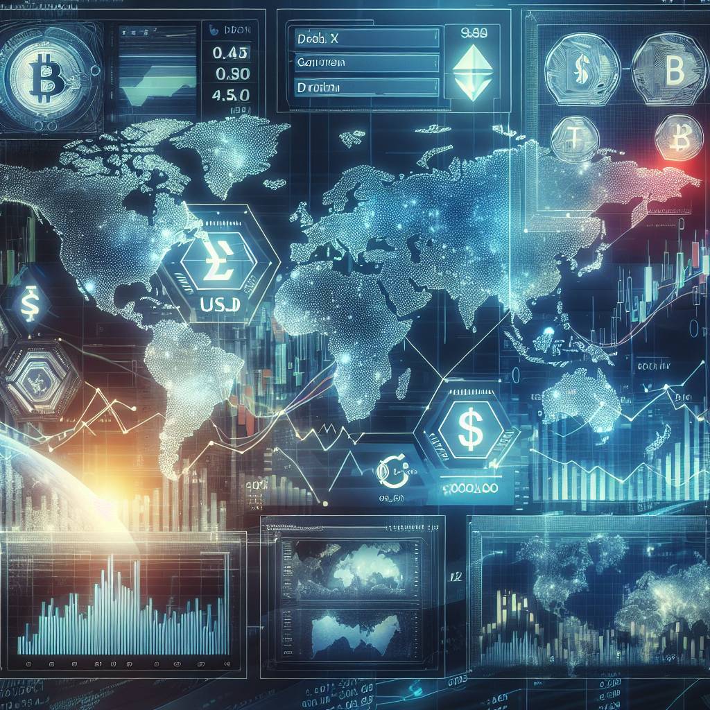 How does the exchange rate from USD to DKK affect the value of popular cryptocurrencies?