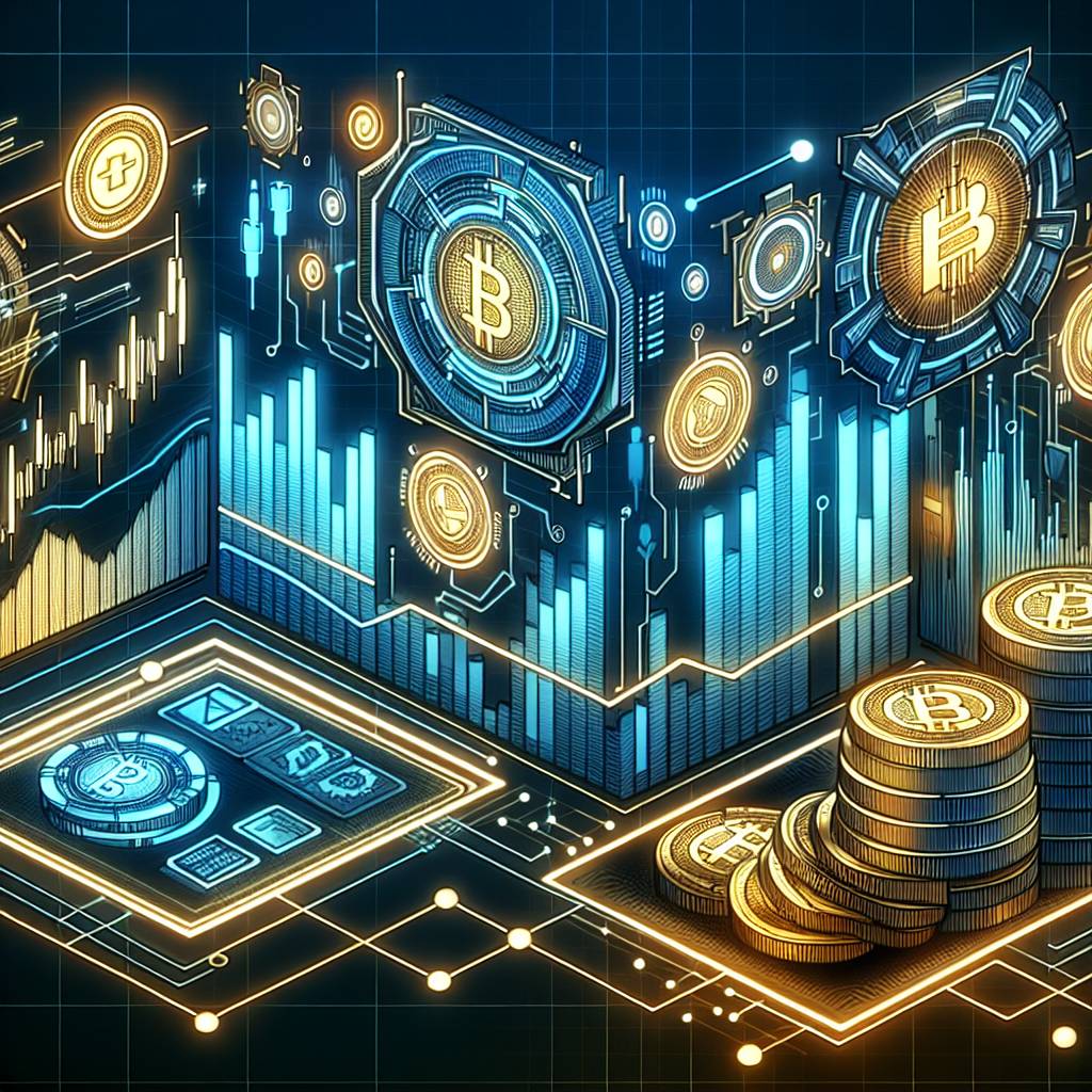 Are there any rad charts templates specifically designed for analyzing digital currencies?