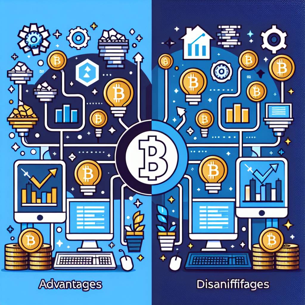 What are the advantages and disadvantages of mining digital currencies?