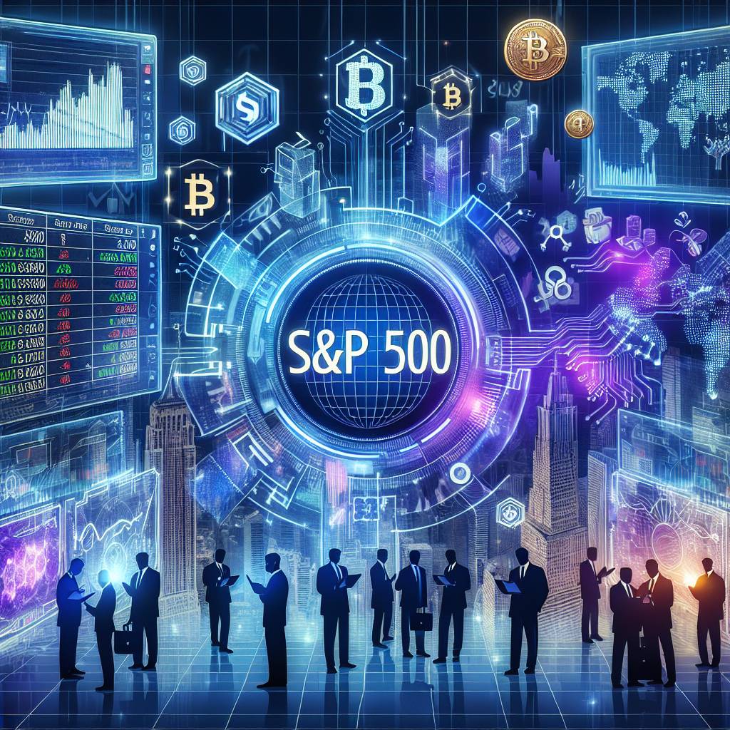 Why is the S&P 500 koers considered an important indicator for cryptocurrency investors?