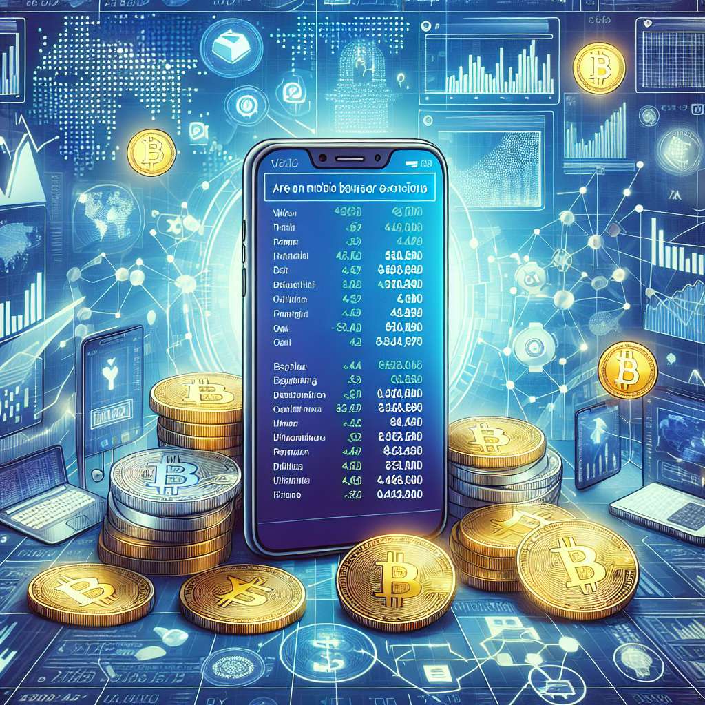 Are there any mobile addons that provide real-time cryptocurrency price updates?