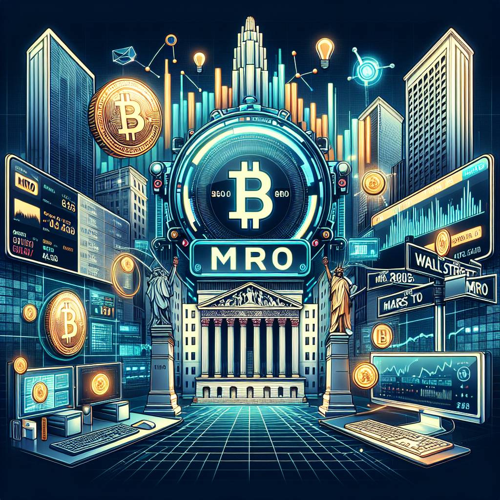 What is the current price of MRO ticker in the cryptocurrency market?