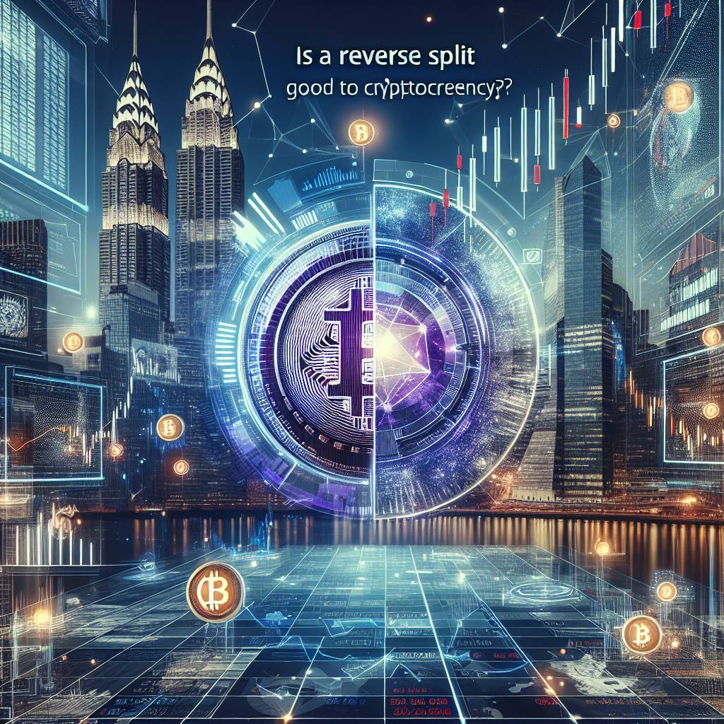 Is a reverse stock split beneficial for cryptocurrency investors?